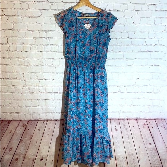 Gypsies & Moondust Boho Dress Prairie Flowers‎ - Picture 1 of 9